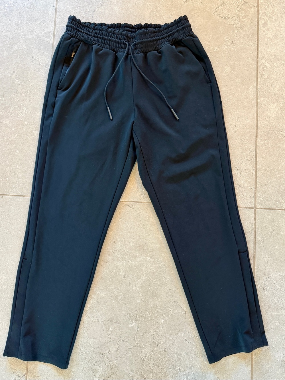 Athleta Metropolis Straight Leg Pant Black Size